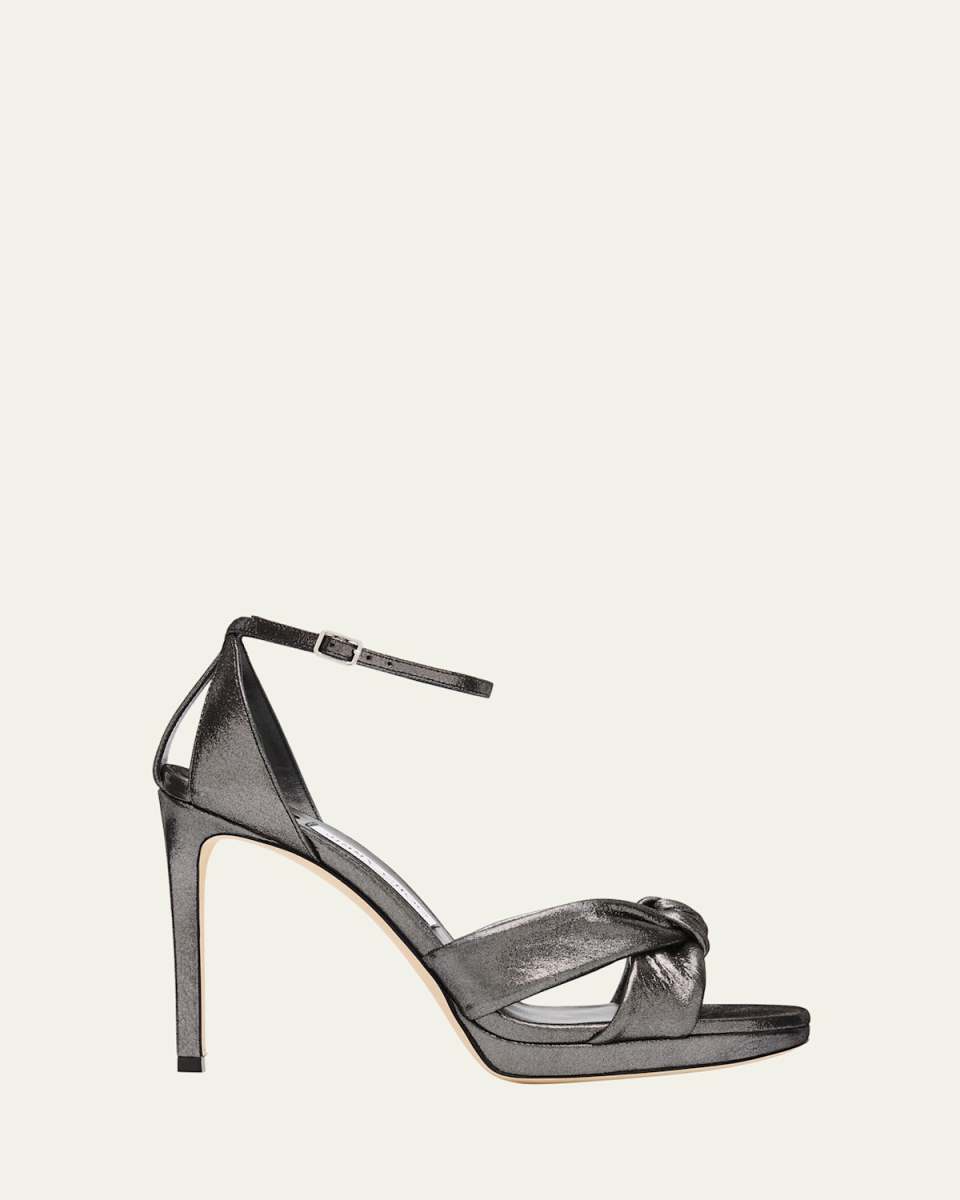 Rosie 100 Shimmer Suede Sandals